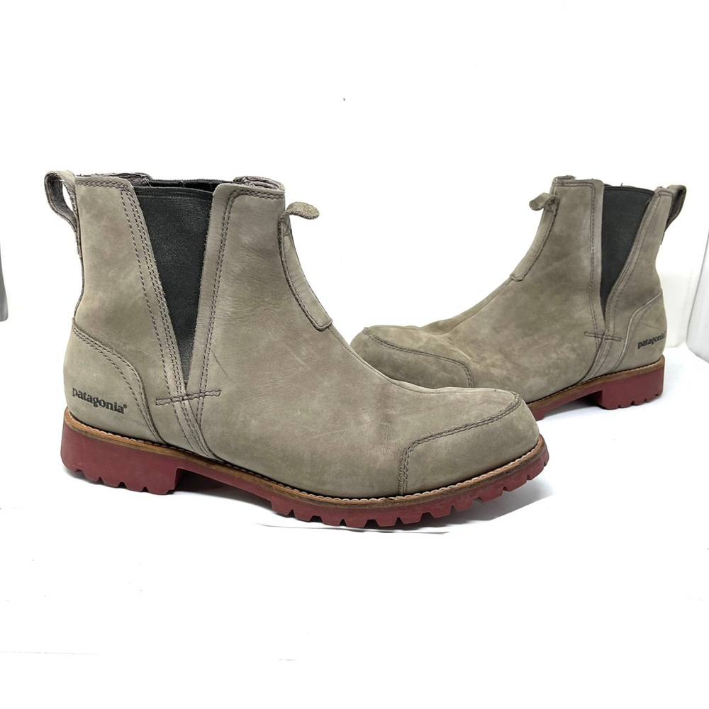 Patagonia Men's Gray Leather Boots